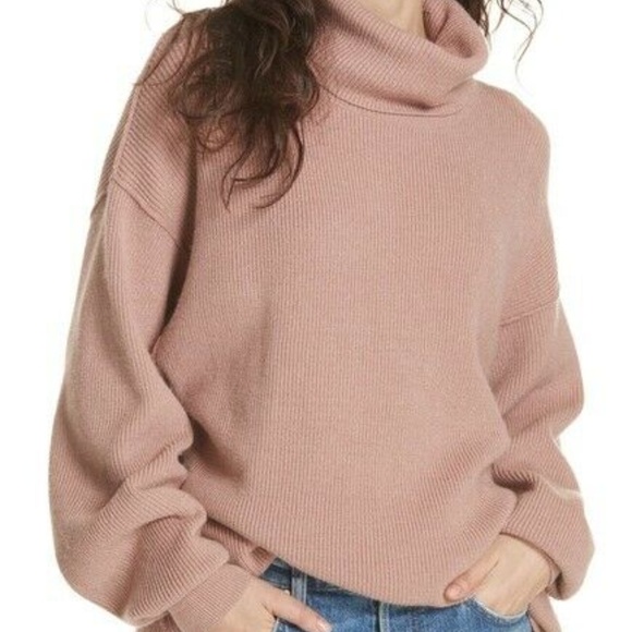 Free People Sweaters - Free People Softly Structured Turtleneck Sweater